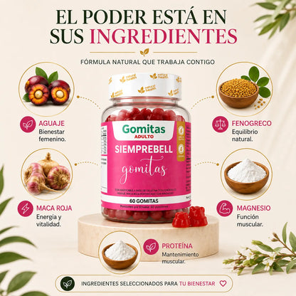 Gomitas BBL aguaje con INVIMA