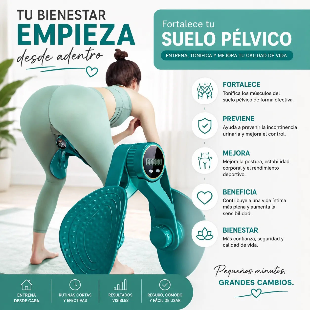 Ejercitador Pelvico Suelo Entrenador