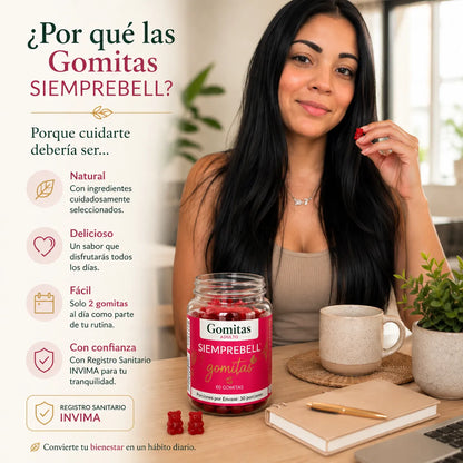 Gomitas BBL aguaje con INVIMA