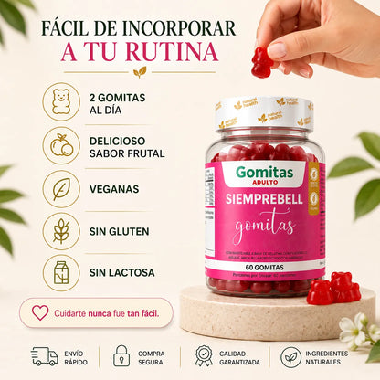 Gomitas BBL aguaje con INVIMA